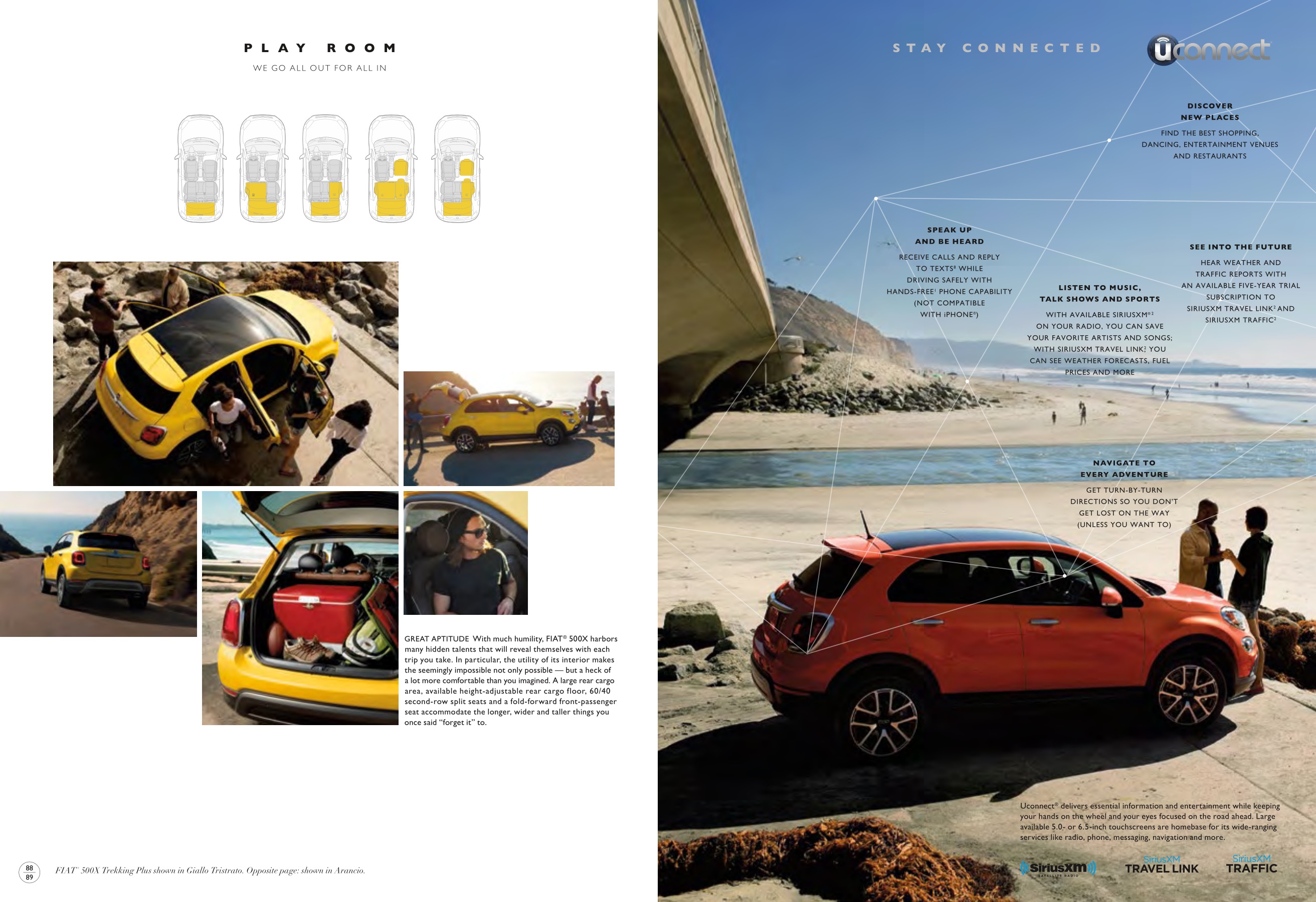 2016 Fiat 500 Brochure Page 44